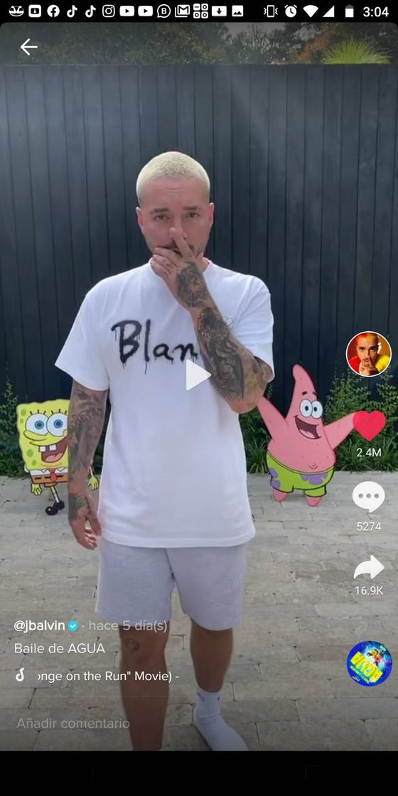 Fashion JBalvin tik tok