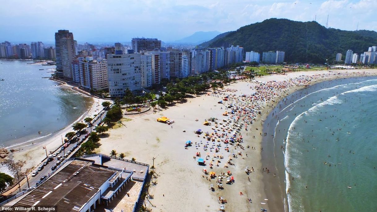 Place Praia Itararé - São Vicente