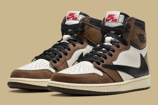 Air Jordan x Travis Scott 1 High 'Dark Mocha'