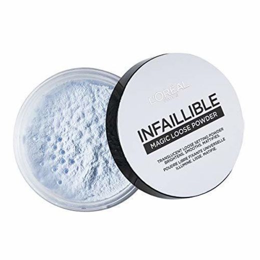 Polvo Matificante Infaillible Magic Loose Powder de L'Oreal Paris para Matificar y