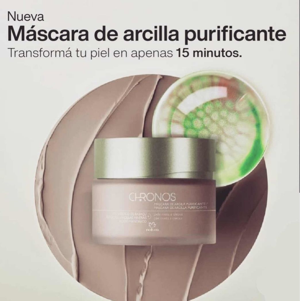 Productos Chronos Máscara de arcilla purificante