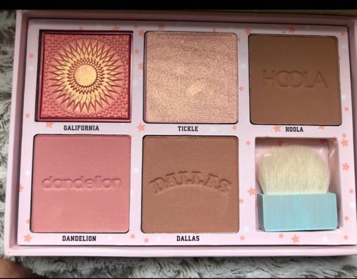 Paleta de Cheeklers de Benefit, color rosa