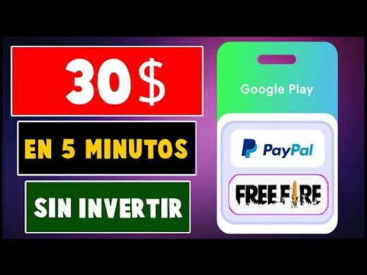 LO NUNCA VISTO! Cómo Ganar DINERO para PAYPAL 30$ En 5 ...