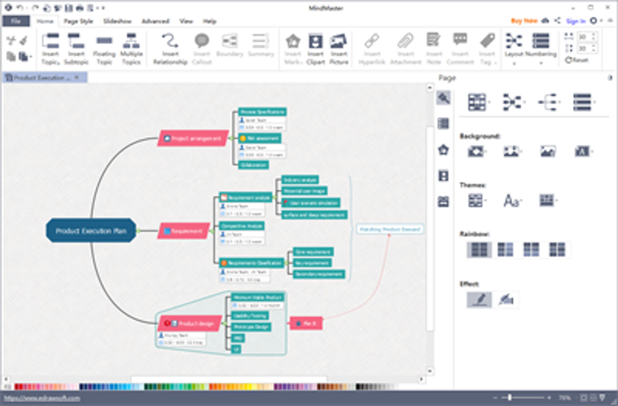 App MindMaster - MindMapping