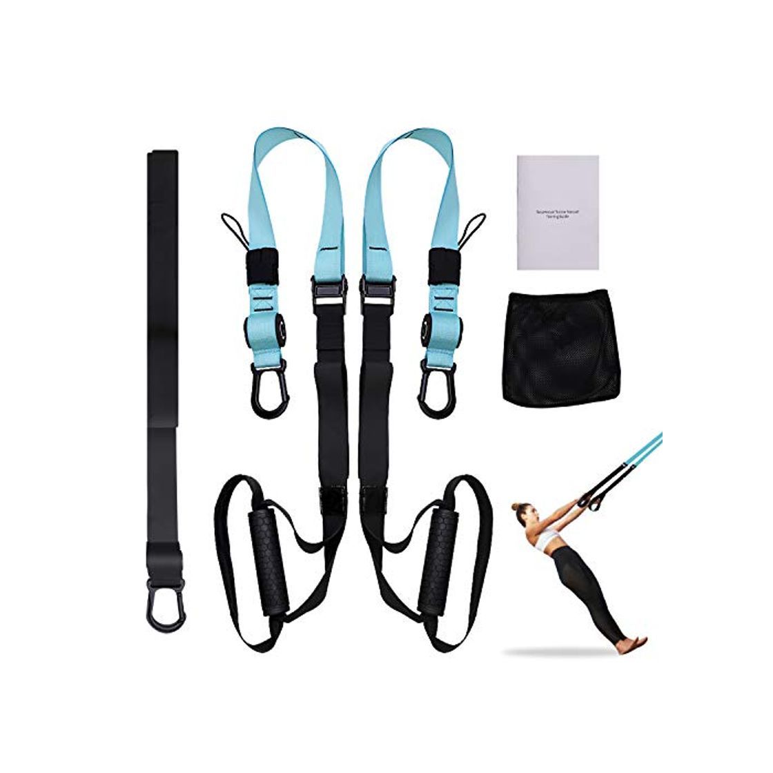 Social FITOP Entrenamiento en Suspensión Entrenador de Suspensión de Fitness Pro Ejercicio para