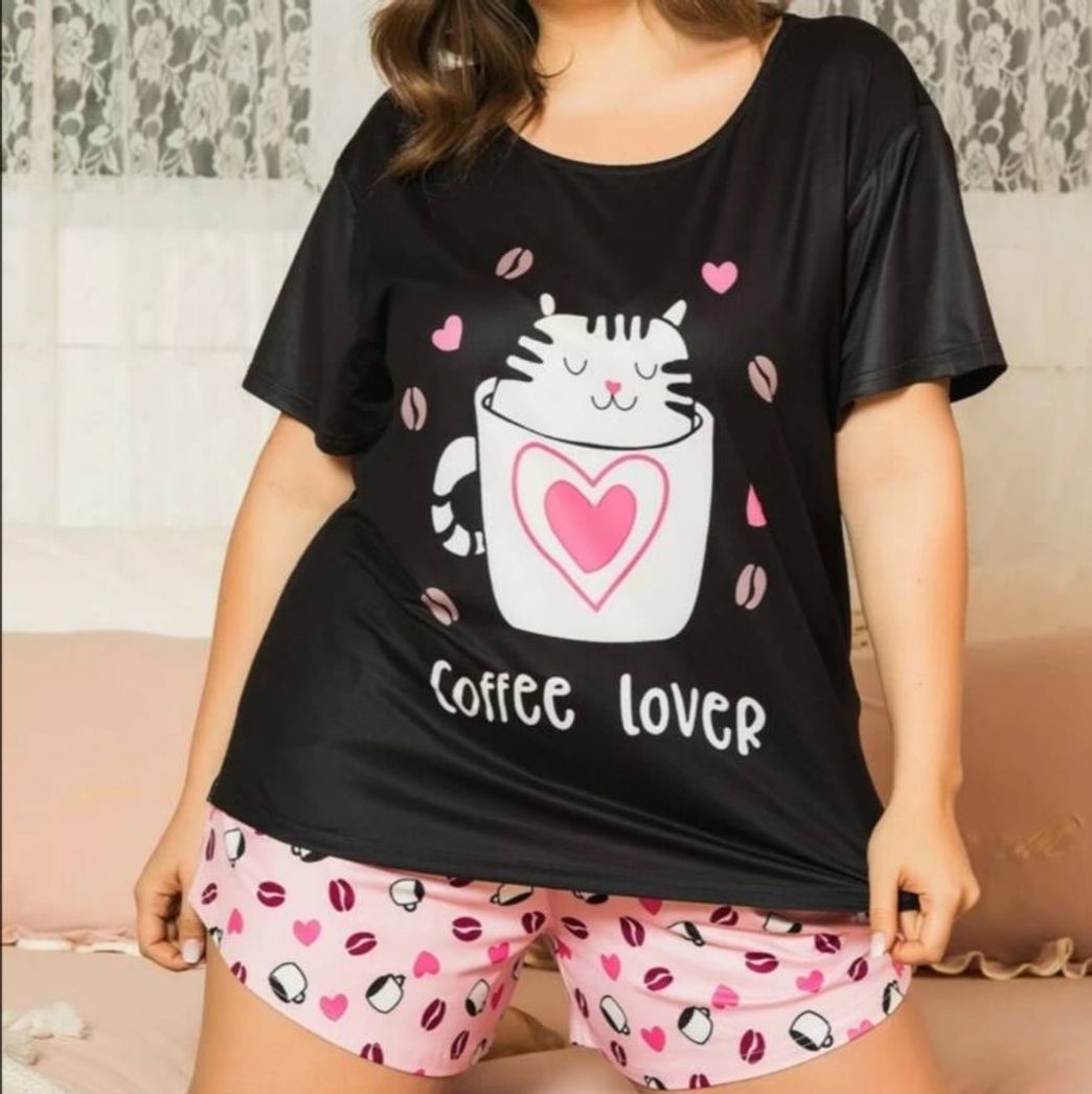 Product Conjunto pijama gato