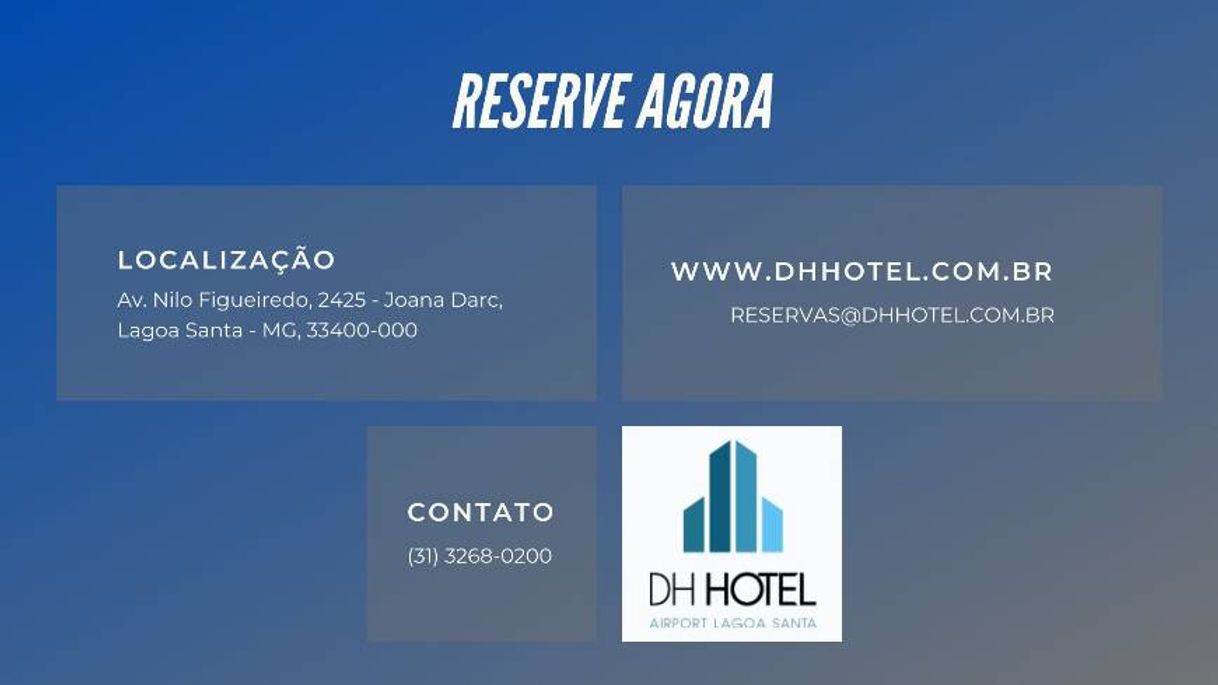 Lugares Hotel DH Airport Lagoa Santa