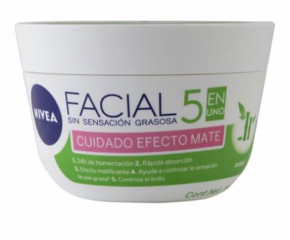 Producto Crema humectante Nívea efecto Mate 