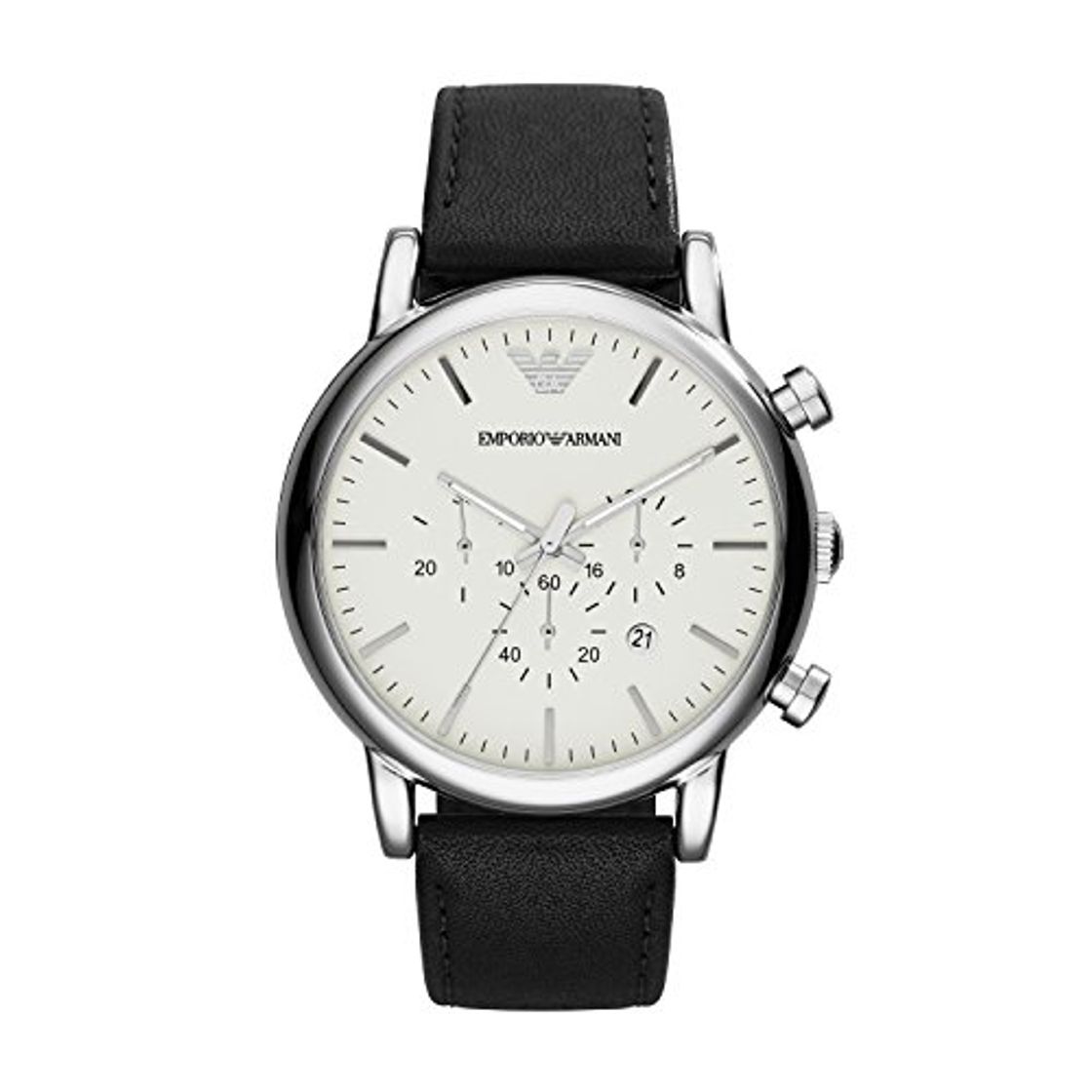 Lugar Emporio Armani Reloj para Hombre de Cuarzo con Correa en Cuero AR1807