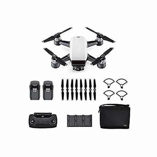 DJI Spark Fly More Combo - Dron cuadricóptero (full hd, 12 mpx,