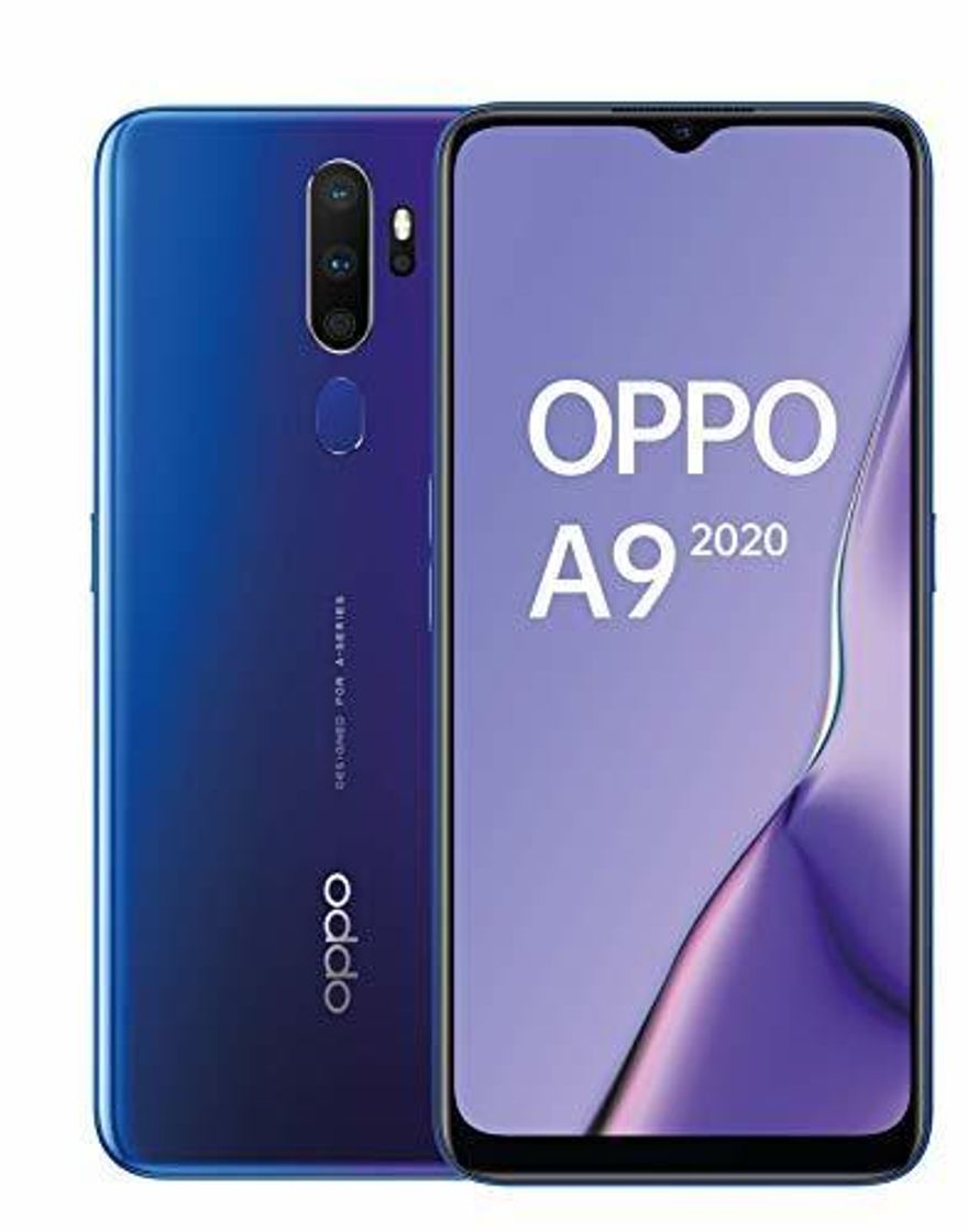 Social Oppo A9 2020 - Smartphone de 6.5'' HD+, 4G Dual SIM, 8