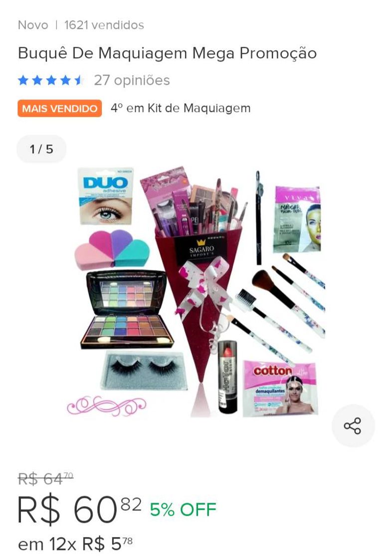 Fashion Kit de maquiagem completa 