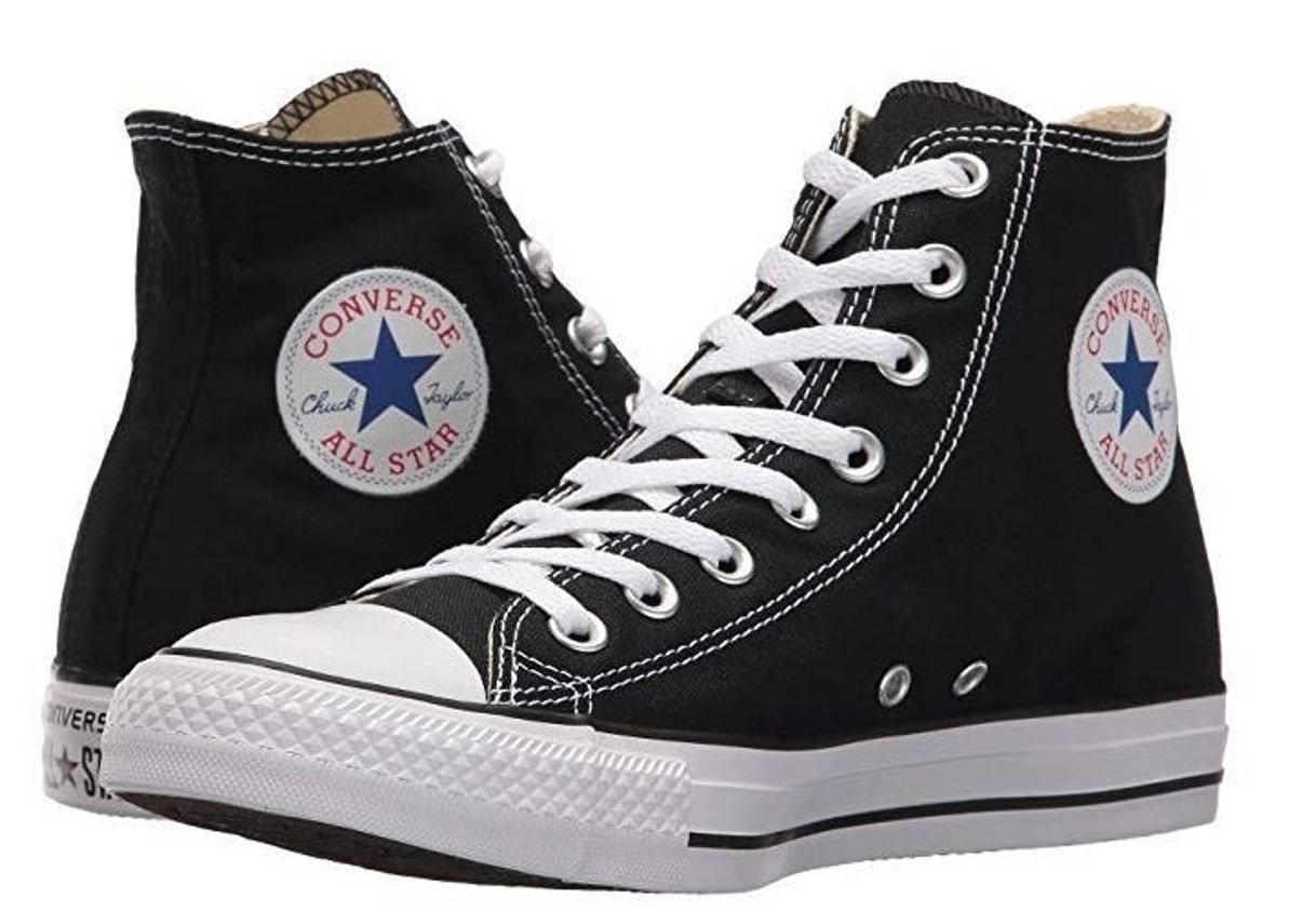Social Converse Chuck Taylor All Star Hi, Zapatillas Altas Unisex adulto, Negro