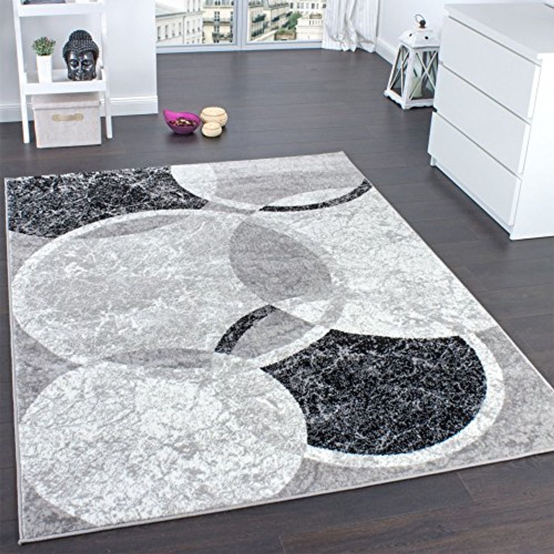 Product Paco Home - Alfombra con grabados de circulos