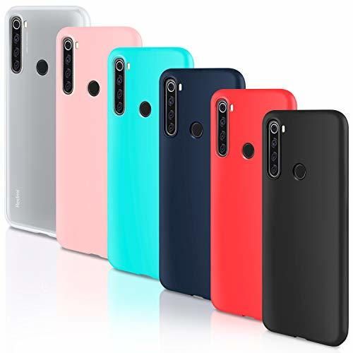 Leathlux 6 x Funda Xiaomi Redmi Note 8T