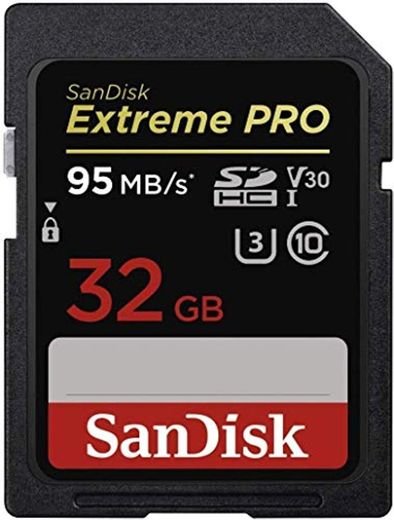 Tarjeta de Memoria SanDisk Extreme Pro SDHC de 32 GB con hasta