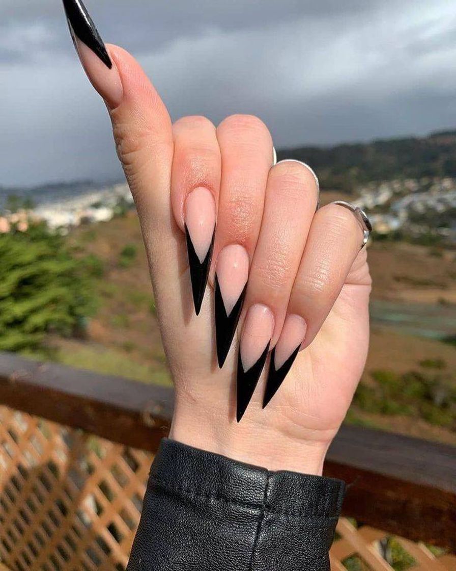 Moda Unhas stiletto decoradas