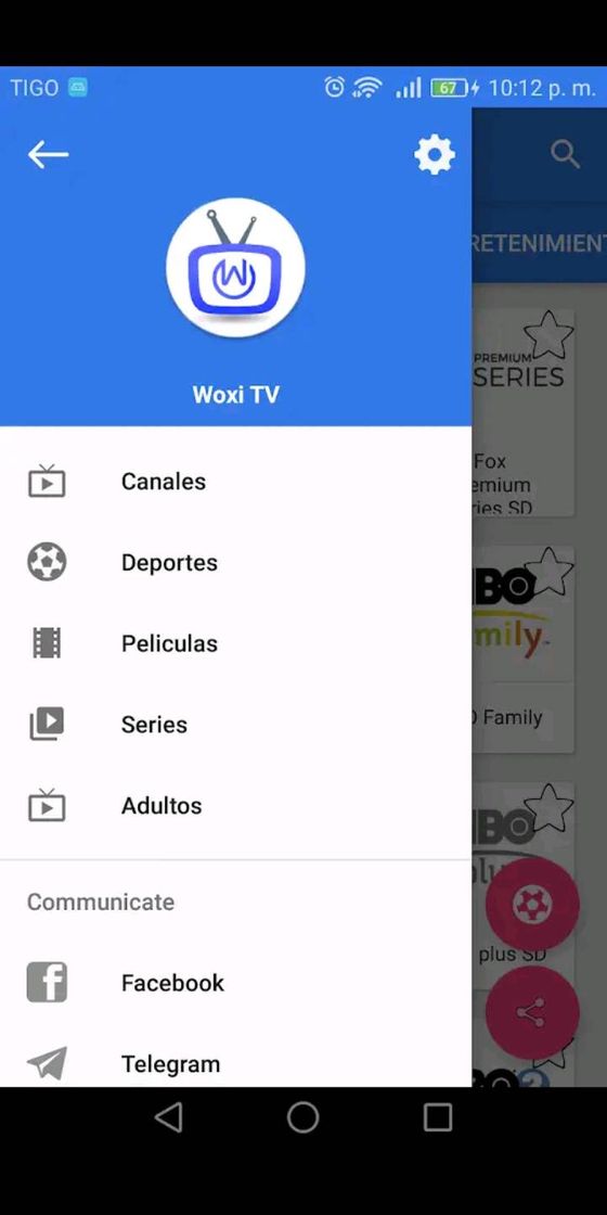 App Woxi tv