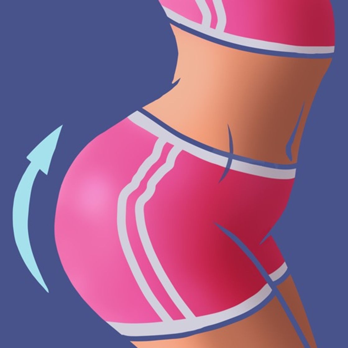 App Buttocks Workout - Squat Bot