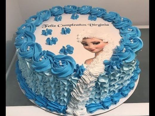 Pastel de frozen 