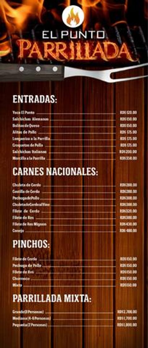 Restaurantes Punto Parrillada RD