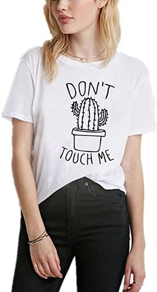 Social Luckycat Mujeres Camisetas Letras Impresas T Shirt Elegante Manga Corta Túnica Casual Suelto Blusas Camisas Tops