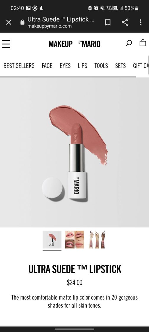 Moda Ultra suede lipstick 