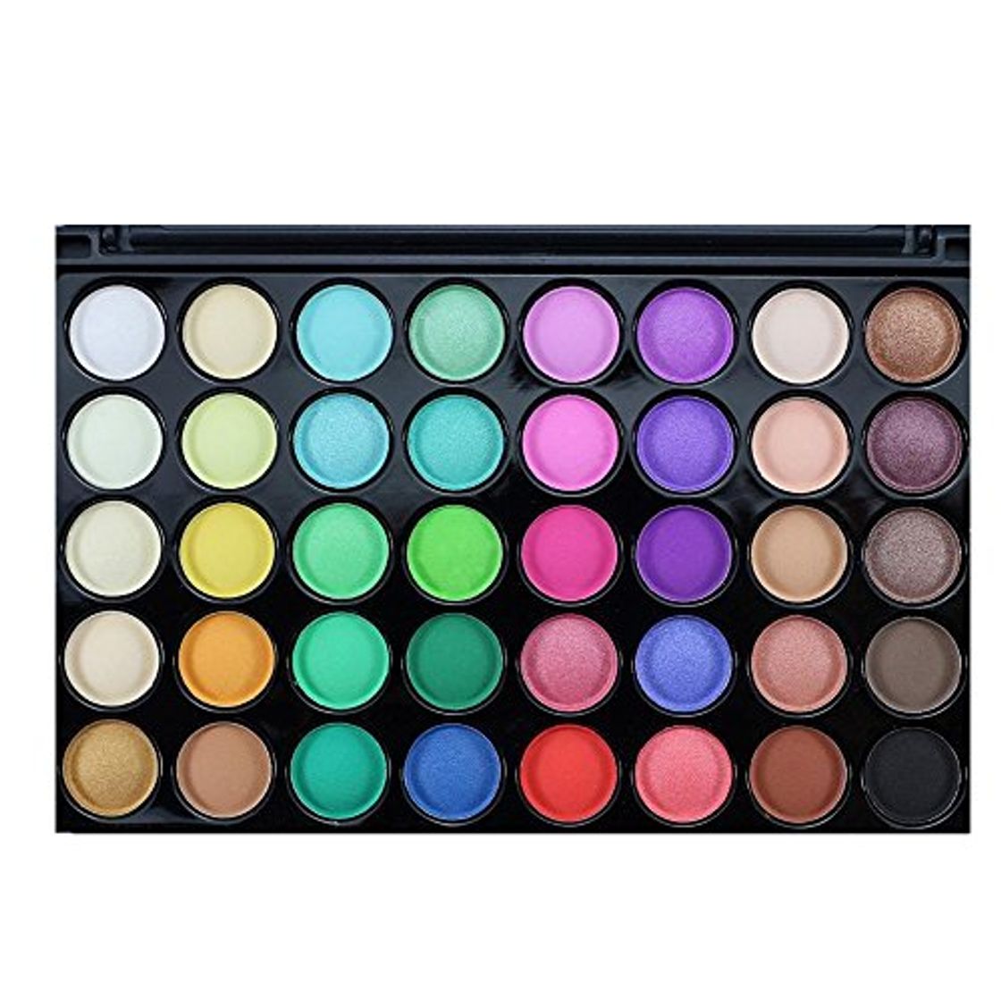 Social Tefamore Paleta De Sombra De Ojos 40 Colores De Polvos Cosméticos En