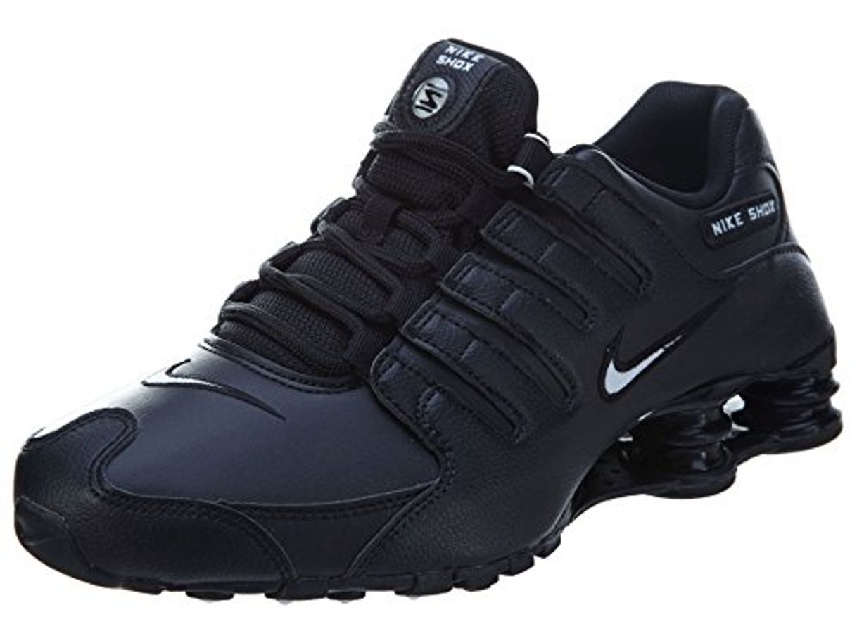 Producto Nike Mens Shox NZ Black White Leather Trainers 44