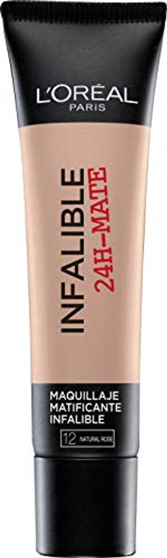 Beauty L'Oréal Paris 24H Mate Base maquillaje matificante larga duración tono de piel