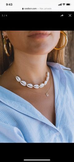 Choker de conchas