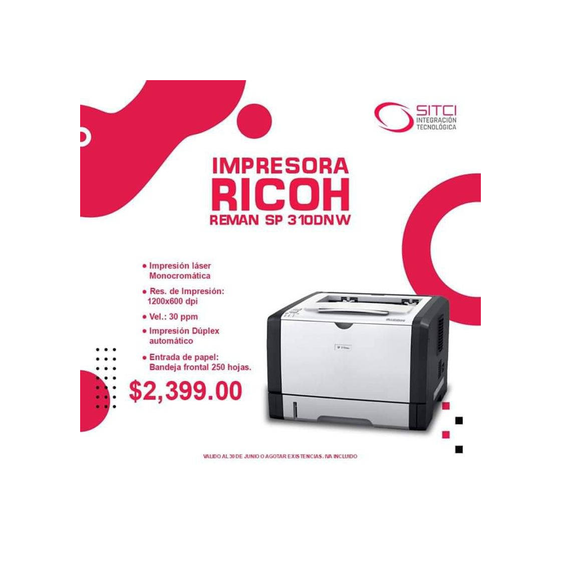 Products Impresora Ricoh Reman