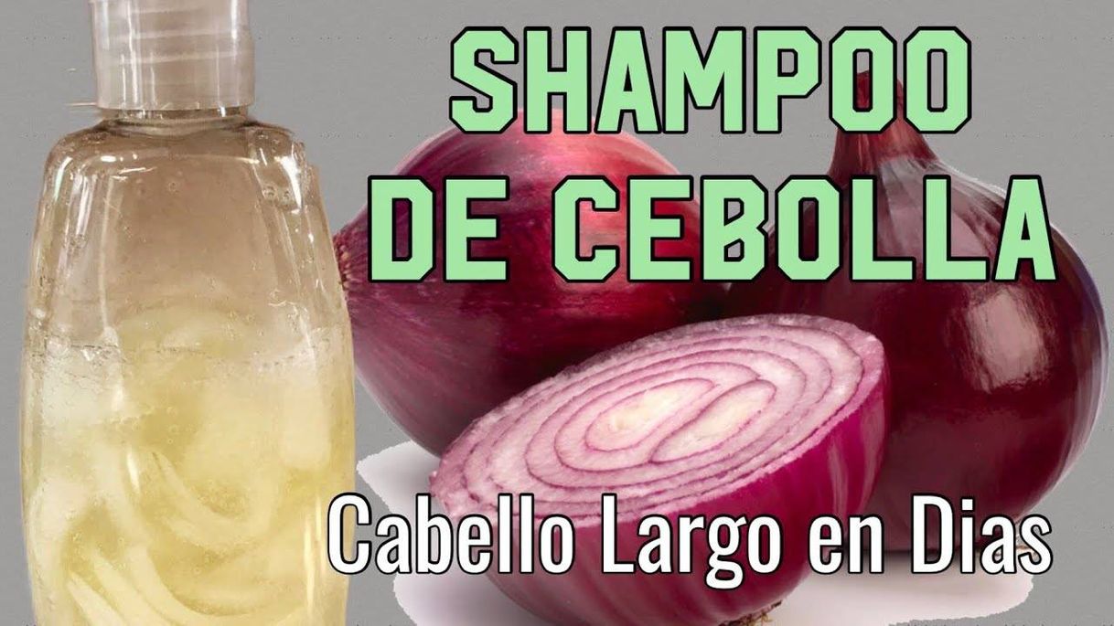 Fashion Como hacer crecer el cabello- shampoo de cebolla