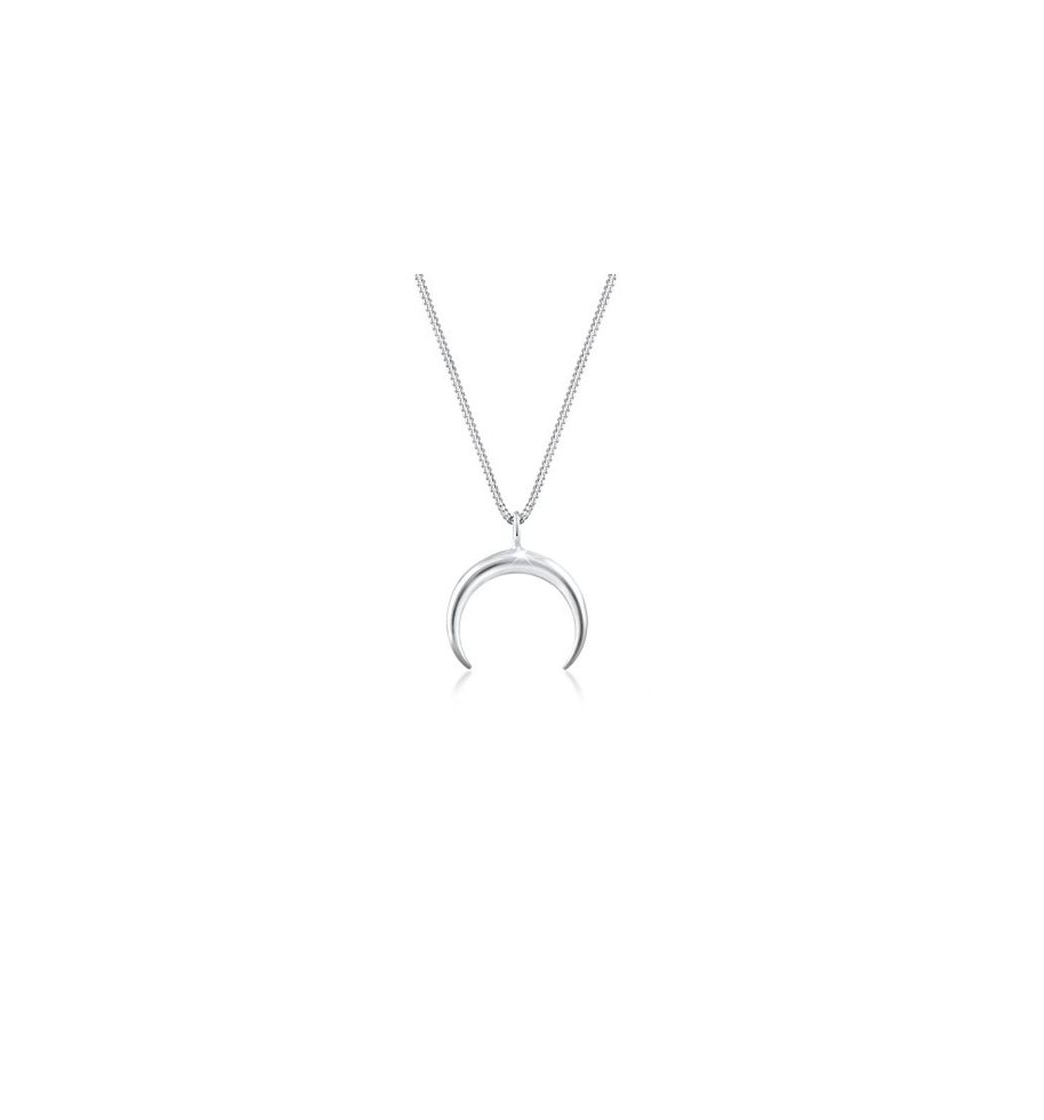 Producto Elli Collares de mujer media luna astro Blogger en plata de ley