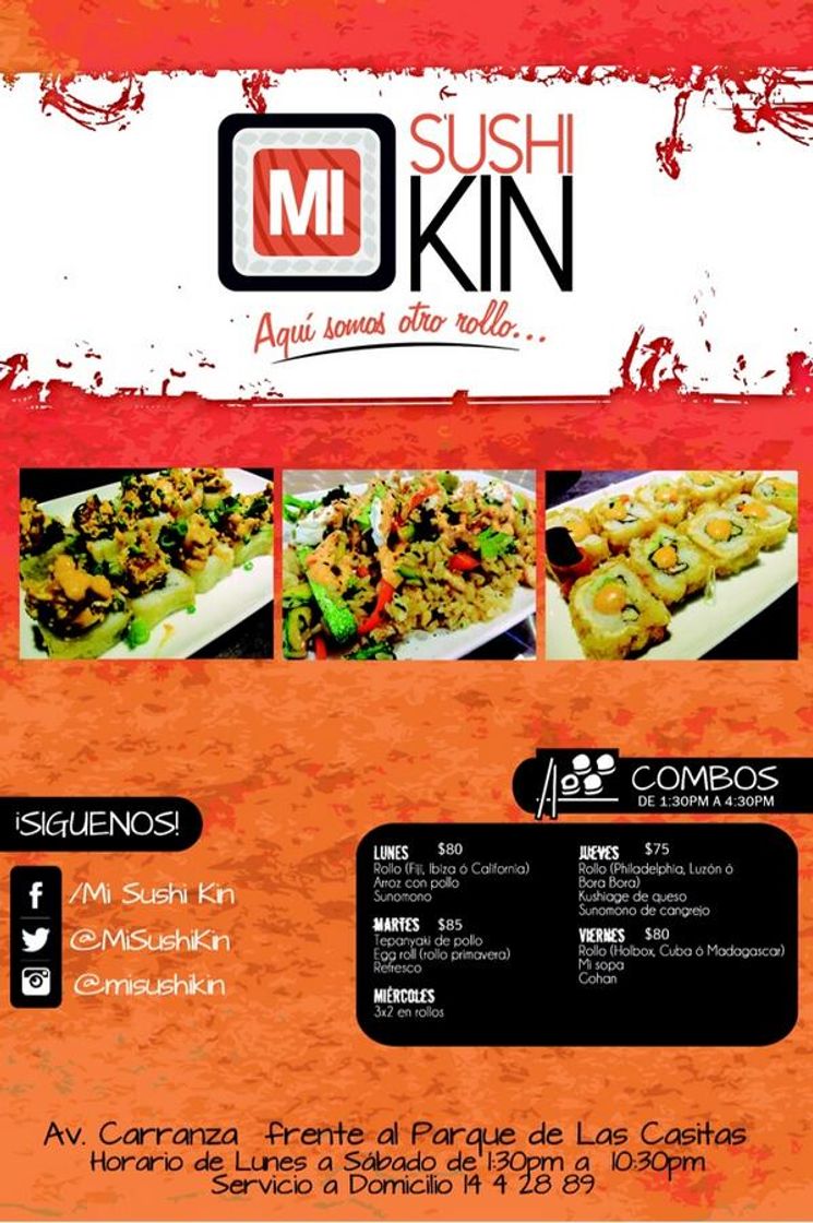 Restaurantes Mi sushi kin