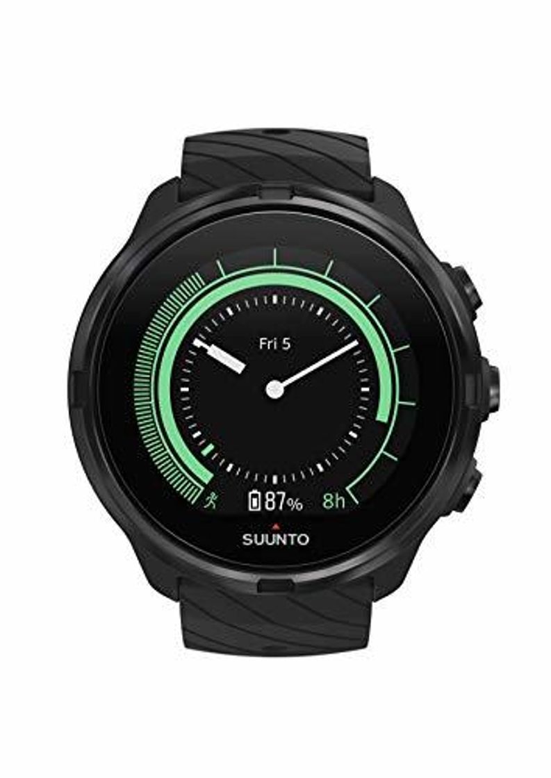 Fitness Suunto 9 Reloj con GPS para Multideporte, Unisex, Negro