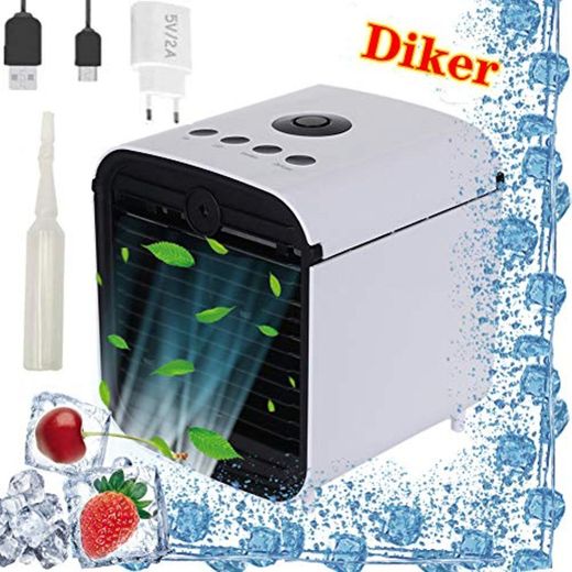 Diker Air Mini Cooler Aire Acondicionado Portátil