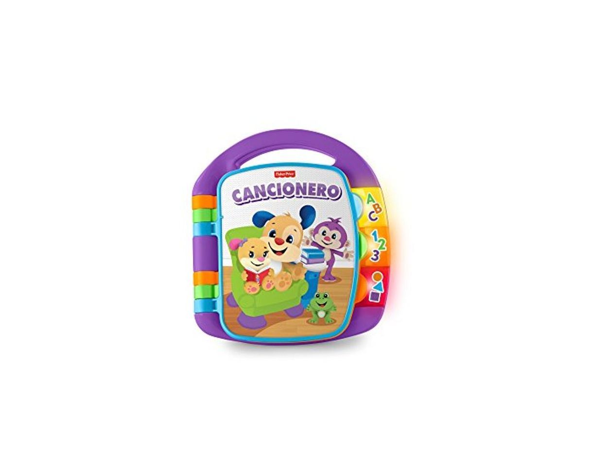 Social Fisher-Price Libro interactivo de aprendizaje, juguete bebé +6 meses