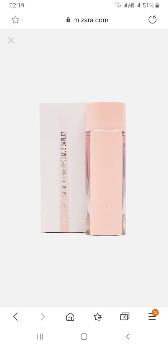 Fashion Perfume Zara Rose 