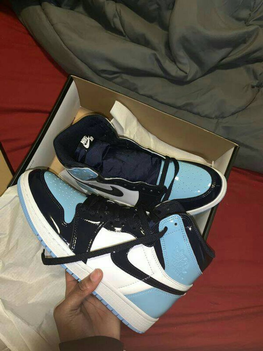 Social Air jordan 1 retro high unc patent