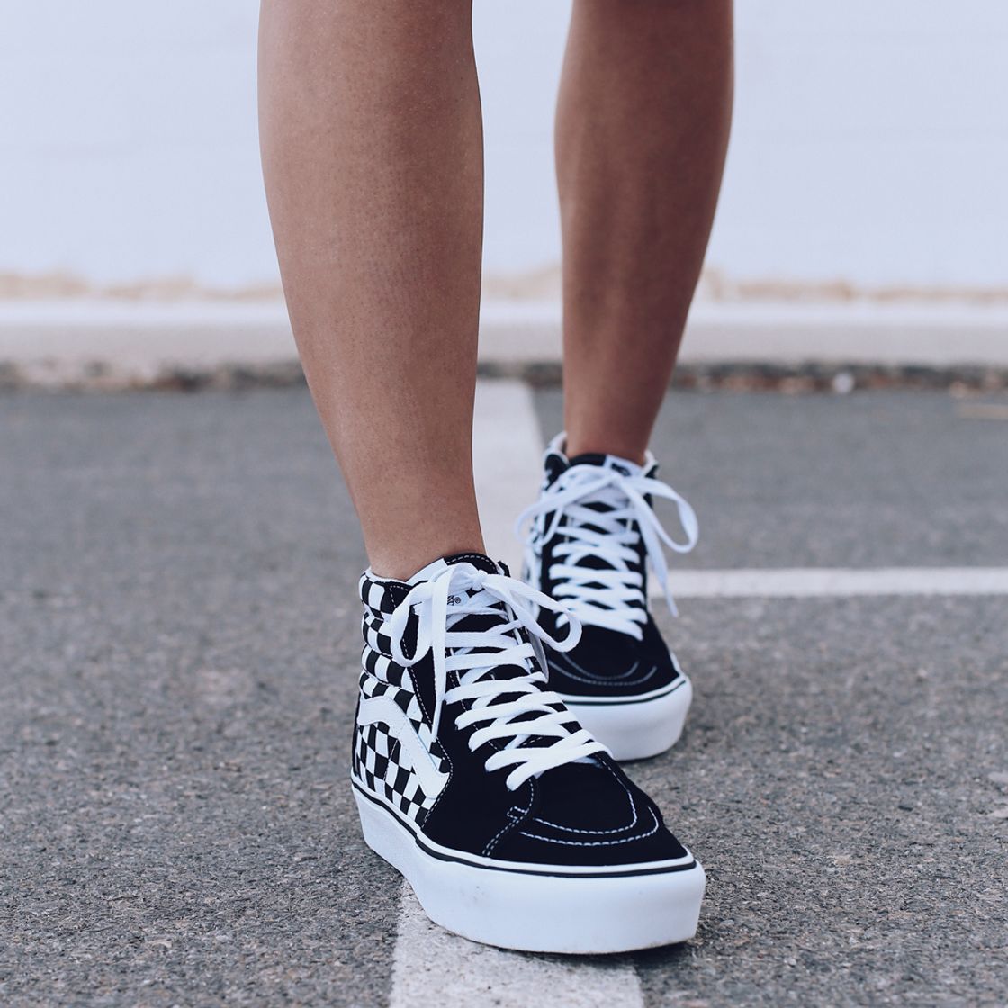 Producto Vans Sk8 Hi Platform Calzado Checkerboard