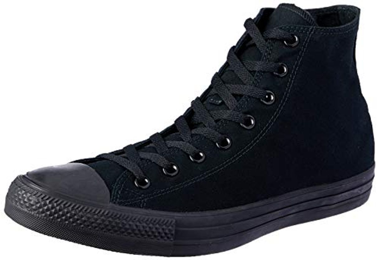 Moda Converse Chuck Taylor, Zapatillas Unisex infantil, Negro