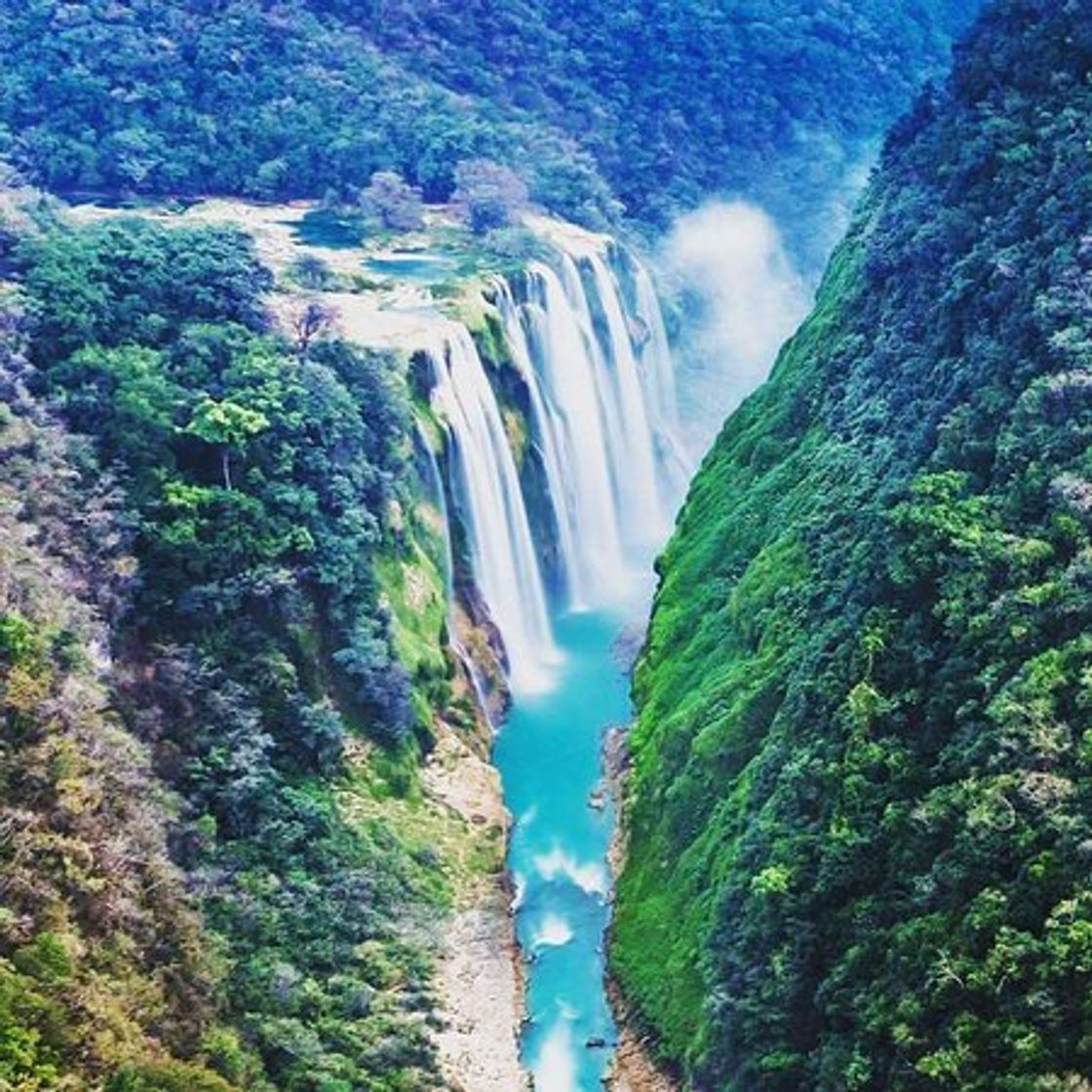 Lugar Cascada de Tamul