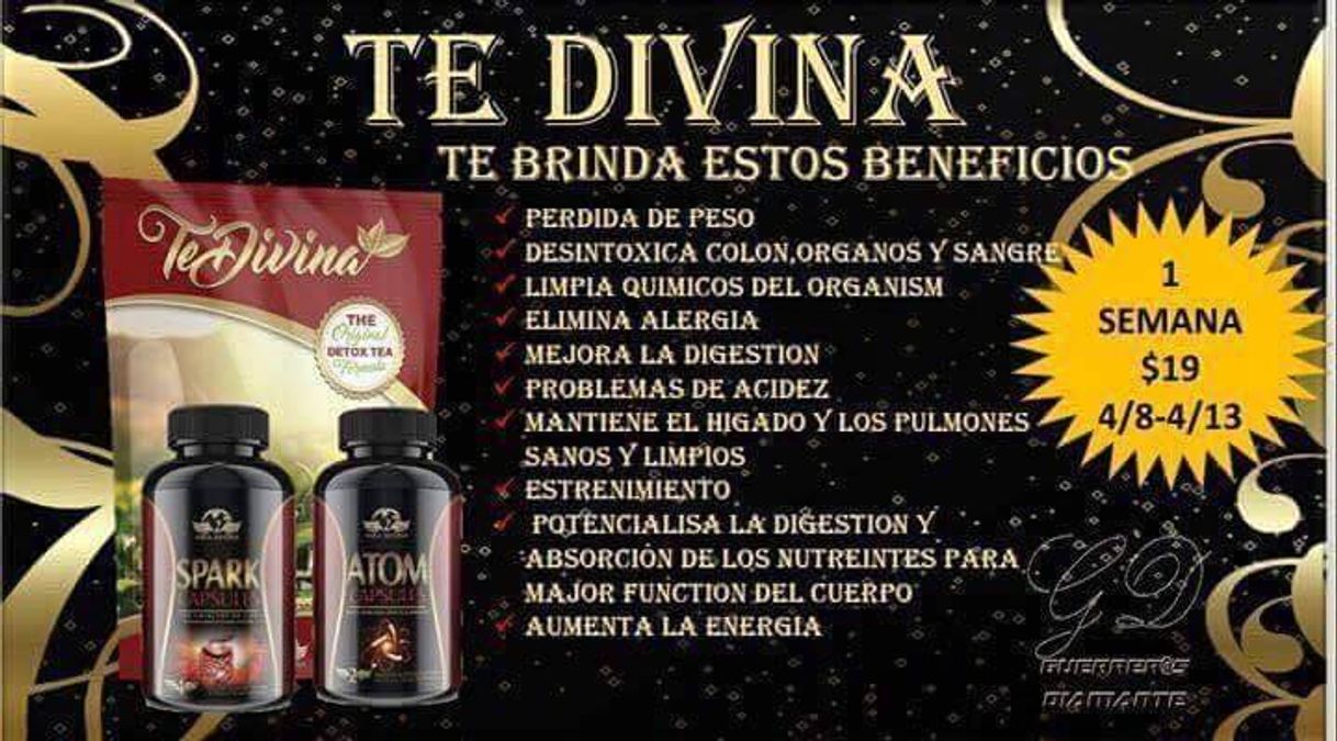 Producto Te Divina