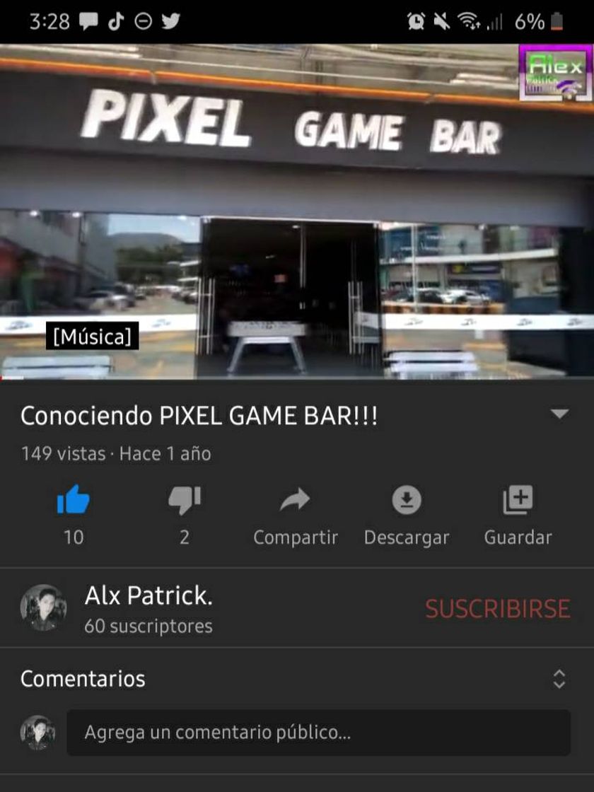 Restaurantes PIXEL game bar