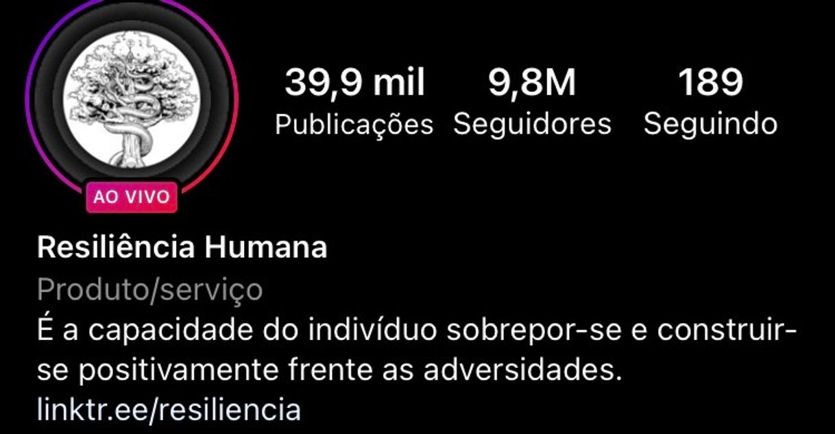 Moda RESILIÊNCIA HUMANA