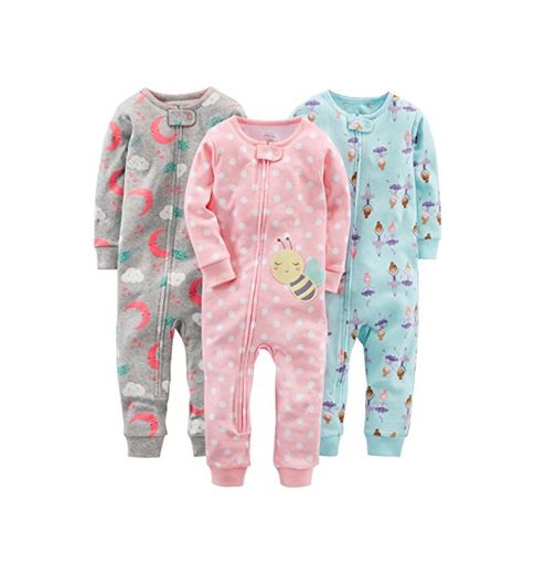 Simple Joys by Carter's pijama de algodón sin pies para bebés y