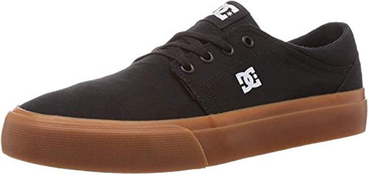 Moda DC Shoes TRASE TX Zapatillas de Skateboard Hombre, Negro