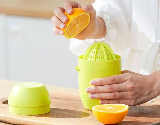 DHTOMC Cocina Vegetal exprimidores de limón Jugo de Naranja de artefactos del hogar Manual del Clip de múltiples Funciones de la Fruta del limón Mini Plata Squeeze Xping