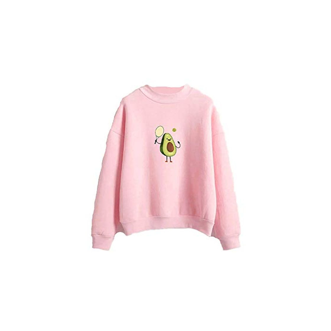 Fashion Avocado Falls in Love with Tennis Sudadera con capucha y capucha con estampado deportivo de aguacate Love Sport